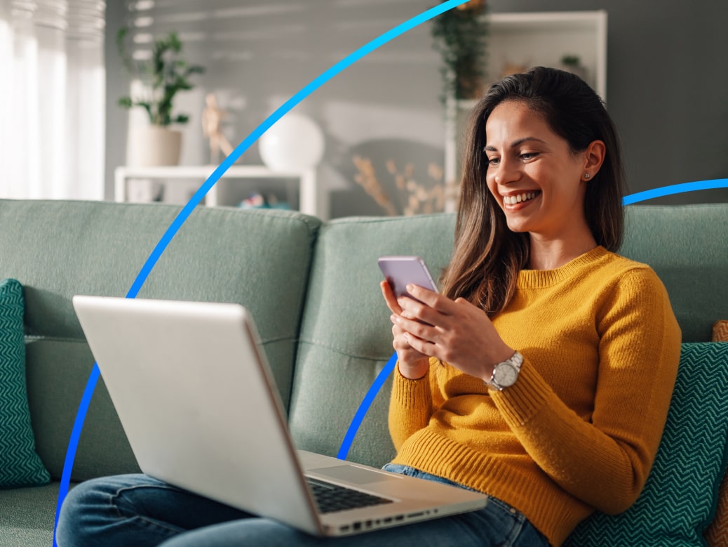 Cliente DIGI utilizando Fibra óptica (Fibra 1Gb) + línea móvil (100 GB + Ilimitadas)