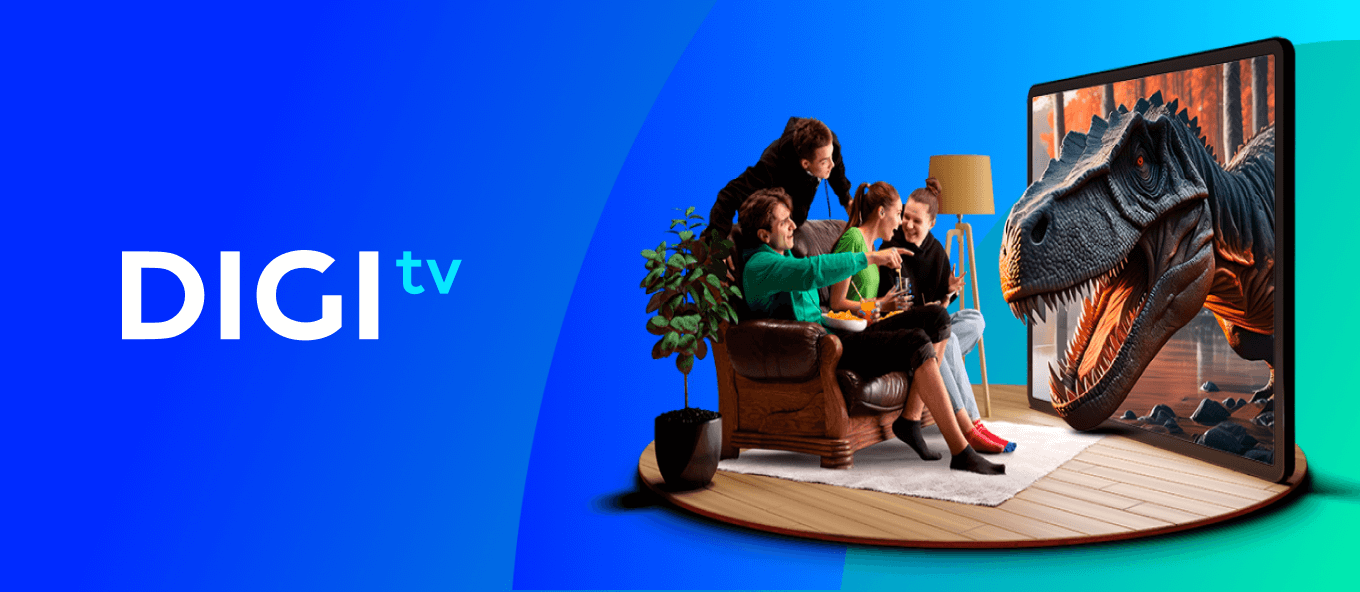 MÁS DE 100 CANALES CON DIGI TV