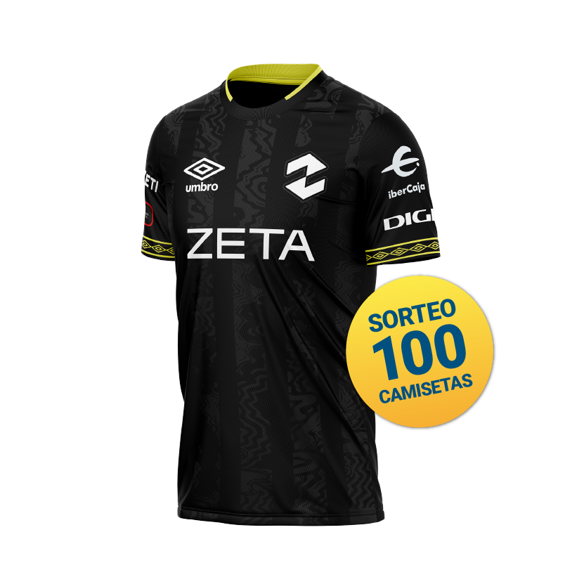 Participa en el sorteo de la nueva camiseta oficial de la equipación del equipo de esports Zeta Gaming contratando cualquiera de nuestros productos de fibra óptica simétrica para tu conexión a internet