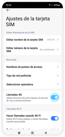 VoLTE paso 4