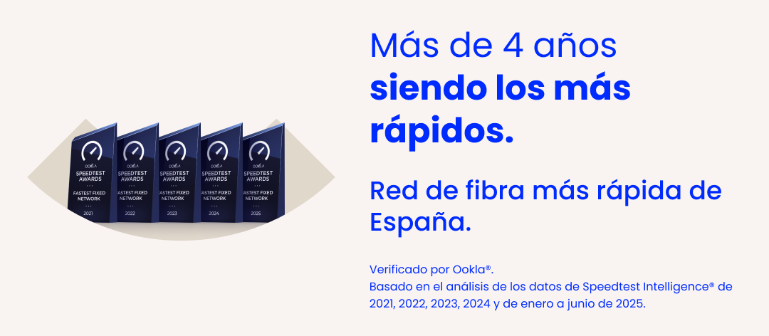 RED DE FIBRA MÁS RÁPIDA DE ESPAÑA