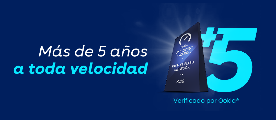 Red de fibra más rápida de España desde 2021