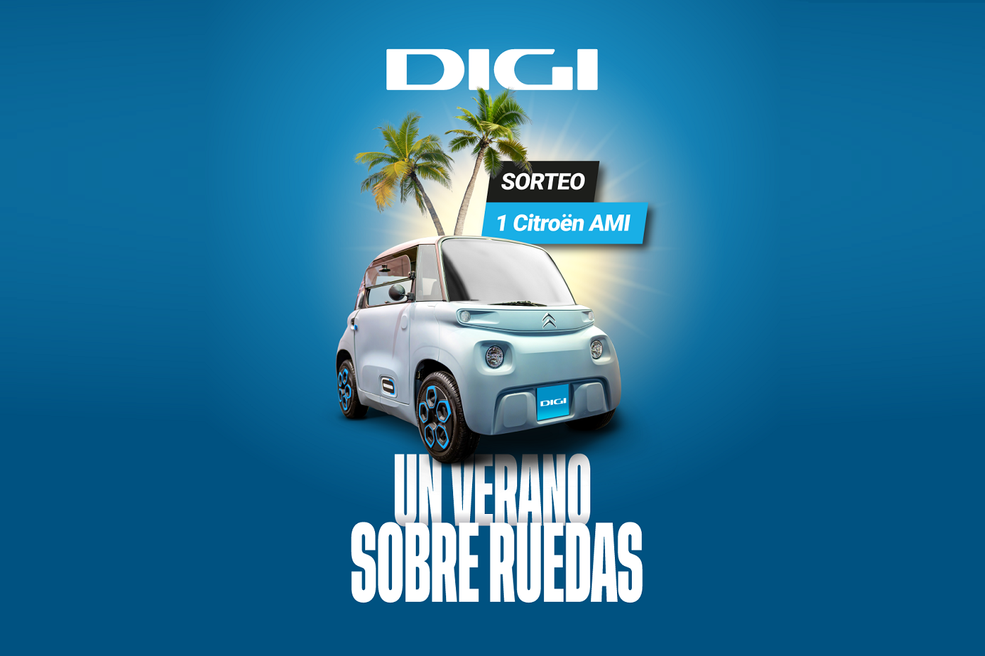 DIGI sortea un Citroën Ami entre todos sus clientes este verano