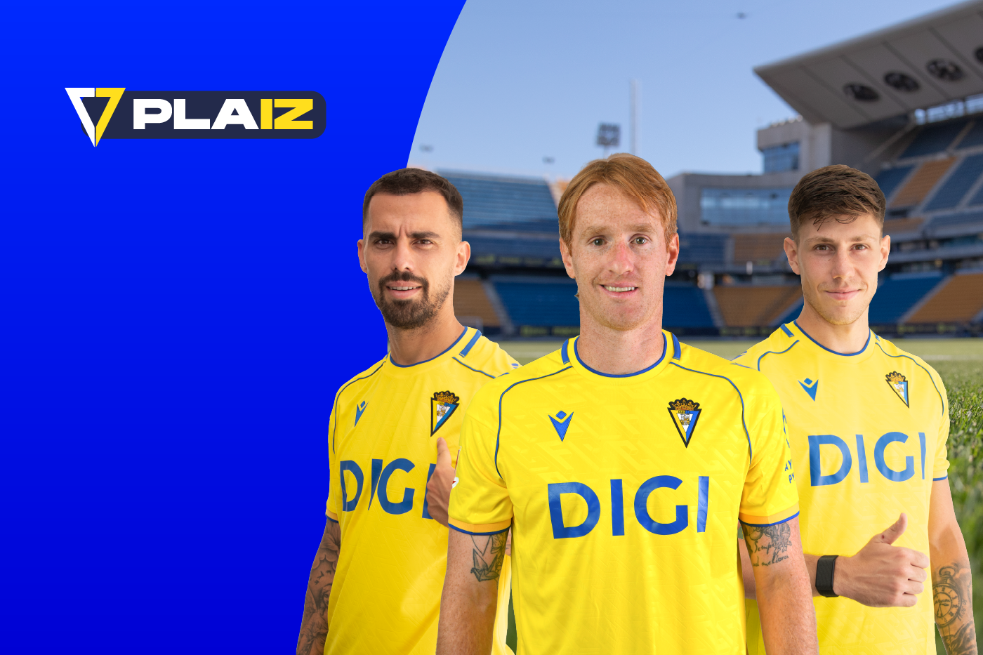 Plaiz, canal oficial del Cádiz CF, se une a los más de 120 canales disponibles en DIGI TV